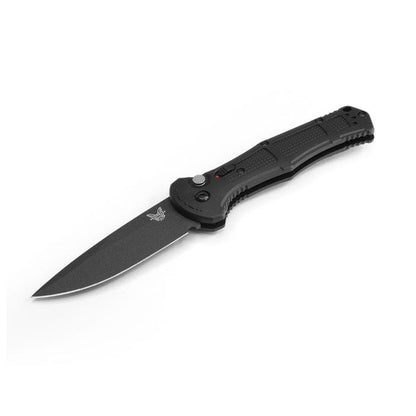 Benchmade, Inc.™ Claymore Auto 9070BK Black Grivory CPM-D2 Semi-Stainless Steel Pocket Knife