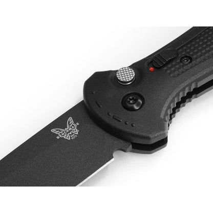 Benchmade, Inc.™ Claymore Auto 9070BK Black Grivory CPM-D2 Semi-Stainless Steel Pocket Knife