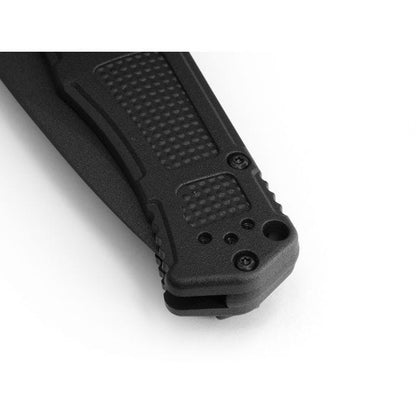 Benchmade, Inc.™ Claymore Auto 9070BK Black Grivory CPM-D2 Semi-Stainless Steel Pocket Knife