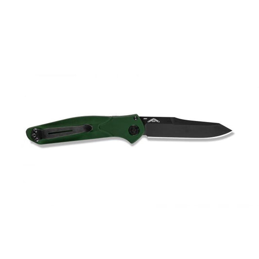 Benchmade, Inc.™ Auto Osborne 9400BK Green Anodized 6061-T6 Aluminum CPM-S30V Stainless Steel Pocket Knife