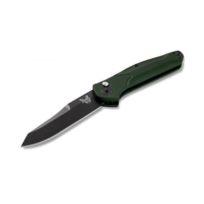 Benchmade, Inc.™ Auto Osborne 9400BK Green Anodized 6061-T6 Aluminum CPM-S30V Stainless Steel Pocket Knife