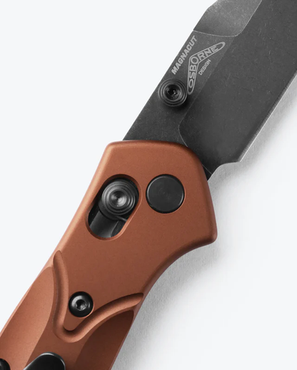 Benchmade, Inc.™ Osborne 940BK-03 Burnt Copper 6061-T6 Aluminum CPM Magnacut Stainless Steel Pocket Knife