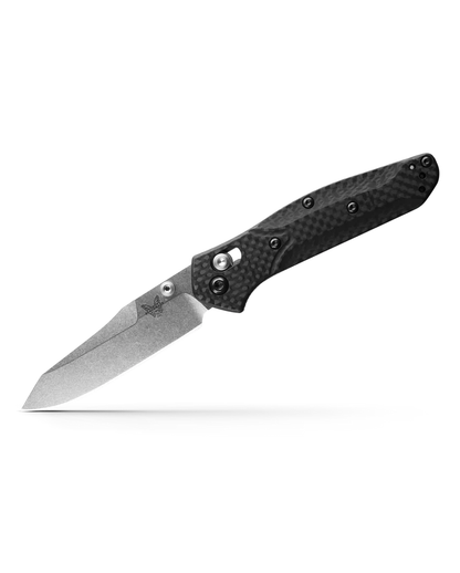 Benchmade, Inc.™ Mini Osborne 945-2 Black Carbon Fiber CPM S90V Stainless Steel Pocket Knife