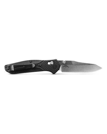 Benchmade, Inc.™ Mini Osborne 945-2 Black Carbon Fiber CPM S90V Stainless Steel Pocket Knife