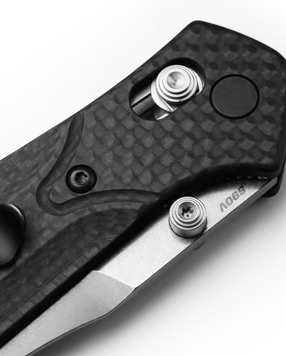 Benchmade, Inc.™ Mini Osborne 945-2 Black Carbon Fiber CPM S90V Stainless Steel Pocket Knife