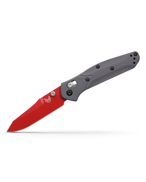 Benchmade, Inc.™ Mini Osborne 945RD-2401 Gray G10 CPM S90V Stainless Steel Pocket Knife