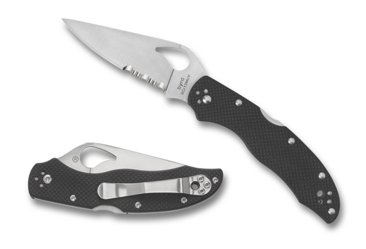 Byrd by Spyderco™ Harrier 2 Lockback BY01GPS2 Black G10 8Cr13MoV Stainless Steel Pocket Knife