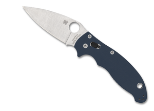 Spyderco Knives™ Manix 2 Ball Bearing Lock C101GPCBL2 Cobalt Blue G10 CPM SPY27 Stainless Steel Pocket Knife
