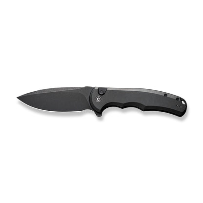 CIVIVI Knives™ Praxis Button Lock C18026E-1 Black Aluminum Nitro-V Stainless Steel Pocket Knife