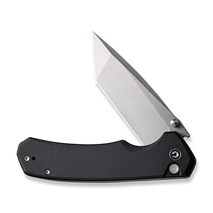 CIVIVI Knives™ Brazen Button Lock C19059C-1 Black G10 14C28N Stainless Steel Pocket Knife