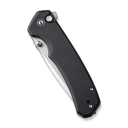 CIVIVI Knives™ Brazen Button Lock C19059C-1 Black G10 14C28N Stainless Steel Pocket Knife