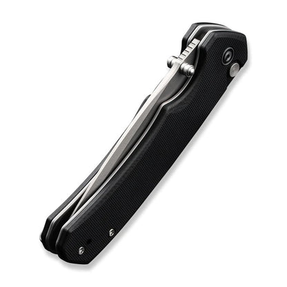 CIVIVI Knives™ Brazen Button Lock C19059C-1 Black G10 14C28N Stainless Steel Pocket Knife
