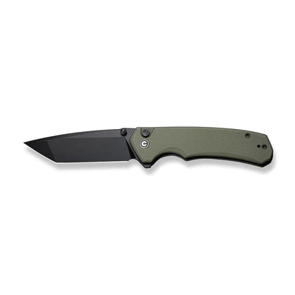 CIVIVI Knives™ Brazen Button Lock C19059C-2 OD Green G10 14C28N Stainless Steel Pocket Knife