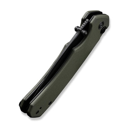 CIVIVI Knives™ Brazen Button Lock C19059C-2 OD Green G10 14C28N Stainless Steel Pocket Knife