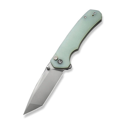 CIVIVI Knives™ Brazen Button Lock C19059C-3 Natural G10 14C28N Stainless Steel Pocket Knife