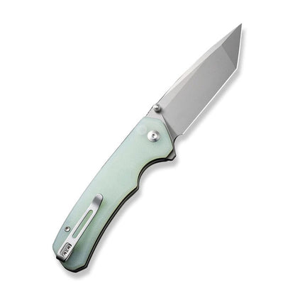 CIVIVI Knives™ Brazen Button Lock C19059C-3 Natural G10 14C28N Stainless Steel Pocket Knife