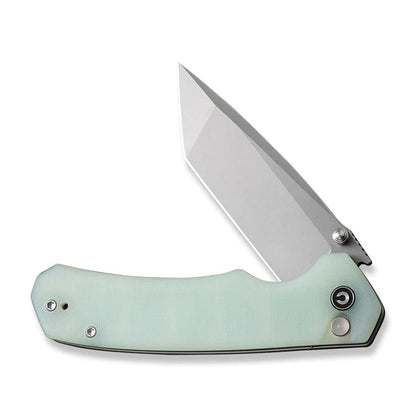 CIVIVI Knives™ Brazen Button Lock C19059C-3 Natural G10 14C28N Stainless Steel Pocket Knife