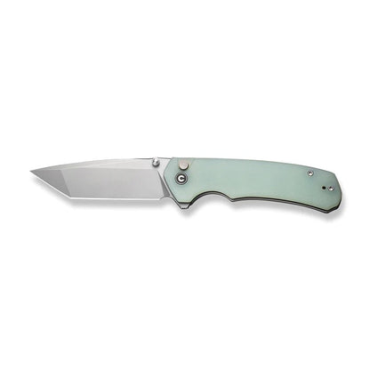 CIVIVI Knives™ Brazen Button Lock C19059C-3 Natural G10 14C28N Stainless Steel Pocket Knife