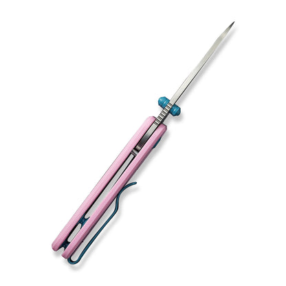 CIVIVI Knives™ Baby Banter Liner Lock C19068S-10 Powder Pink G10 Nitro-V Stainless Steel Pocket Knife