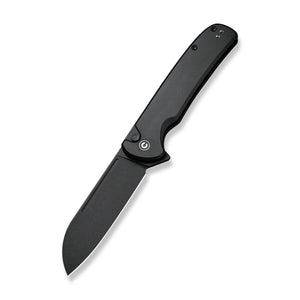 CIVIVI Knives™ Chevalier II Button Lock C20022B-1 Black Aluminum 14C28N Stainless Steel Pocket Knife
