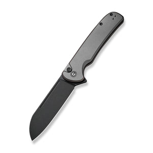 CIVIVI Knives™ Chevalier II Button Lock C20022B-3 Gray Aluminum 14C28N Stainless Steel Pocket Knife