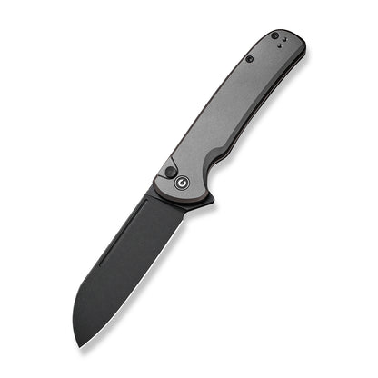 CIVIVI Knives™ Chevalier II Button Lock C20022B-3 Gray Aluminum 14C28N Stainless Steel Pocket Knife