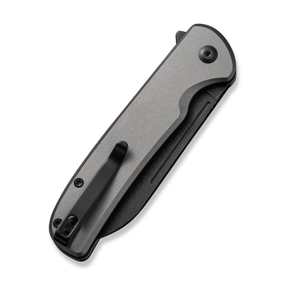 CIVIVI Knives™ Chevalier II Button Lock C20022B-3 Gray Aluminum 14C28N Stainless Steel Pocket Knife