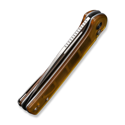 CIVIVI Knives™ Conspirator Button Lock C21006-5 Translucent Ultem Nitro-V Stainless Steel Pocket Knife