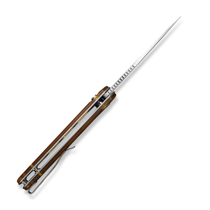 CIVIVI Knives™ Conspirator Button Lock C21006-5 Translucent Ultem Nitro-V Stainless Steel Pocket Knife