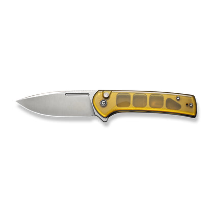 CIVIVI Knives™ Conspirator Button Lock C21006-5 Translucent Ultem Nitro-V Stainless Steel Pocket Knife