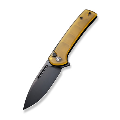 CIVIVI Knives™ Conspirator Button Lock C21006-6 Translucent Ultem Nitro-V Stainless Steel Pocket Knife