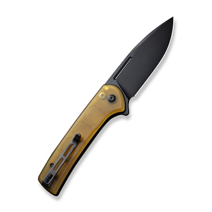 CIVIVI Knives™ Conspirator Button Lock C21006-6 Translucent Ultem Nitro-V Stainless Steel Pocket Knife