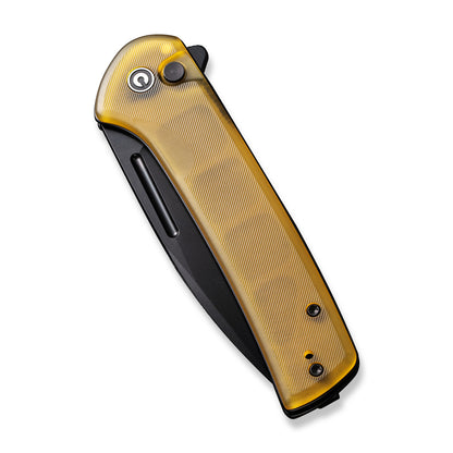 CIVIVI Knives™ Conspirator Button Lock C21006-6 Translucent Ultem Nitro-V Stainless Steel Pocket Knife