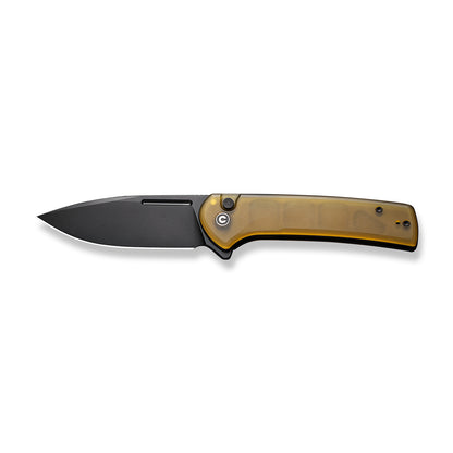 CIVIVI Knives™ Conspirator Button Lock C21006-6 Translucent Ultem Nitro-V Stainless Steel Pocket Knife