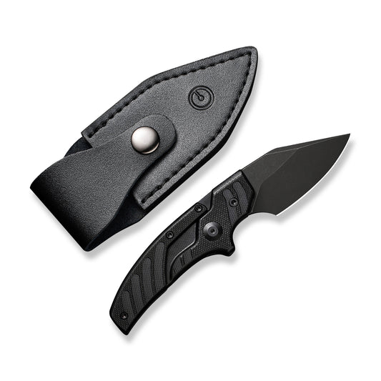 CIVIVI Knives™ Typhoeus Fixed Blade/Push-knife C21036-1 Black G10 14C28N Stainless Steel Knife
