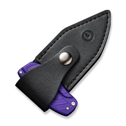 CIVIVI Knives™ Typhoeus Fixed Blade/Push-knife C21036-2 Purple G10 14C28N Stainless Steel Knife