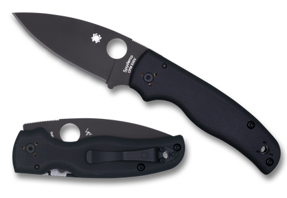 Spyderco Knives™ Shaman Lockback C229GPBK Black G-10 CPM S30V Stainless Steel Pocket Knife