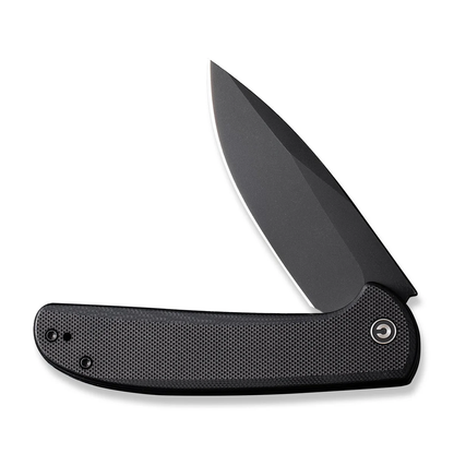 CIVIVI Knives™ Primitrox Liner Lock C23005A-2 Black G10 Nitro-V Stainless Steel Pocket Knife