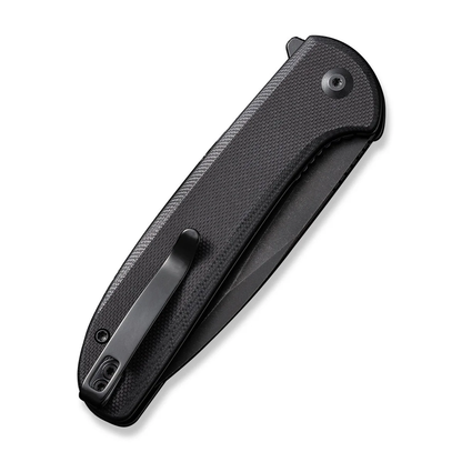 CIVIVI Knives™ Primitrox Liner Lock C23005A-2 Black G10 Nitro-V Stainless Steel Pocket Knife
