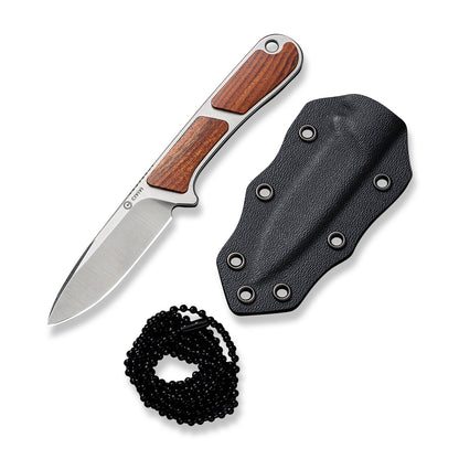 CIVIVI Knives™ Mini Elementum Fixed Blade C23010-4 Guibourtia Wood Nitro-V Stainless Steel Knife