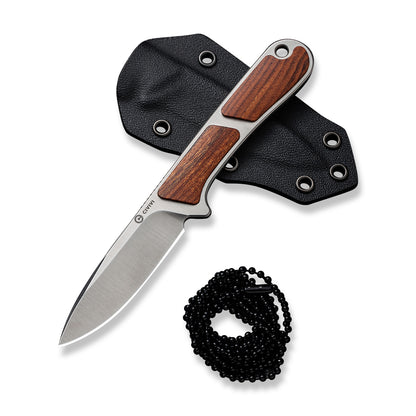 CIVIVI Knives™ Mini Elementum Fixed Blade C23010-4 Guibourtia Wood Nitro-V Stainless Steel Knife