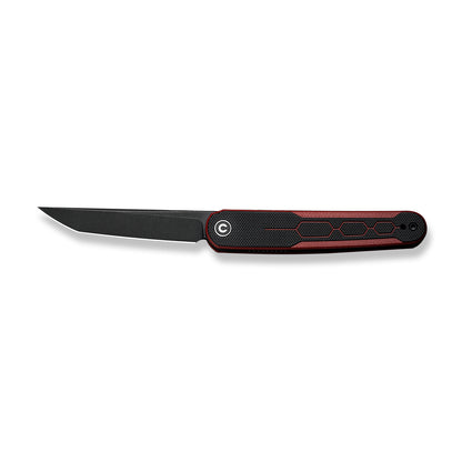 CIVIVI Knives™ Kwaiq Liner Lock C23015-1 Burgundy & Black G10 Nitro-V Stainless Steel Pocket Knife