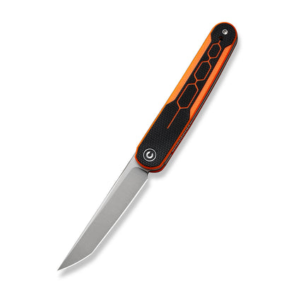 CIVIVI Knives™ Kwaiq Liner Lock C23015-2 Orange & Black G10 Nitro-V Stainless Steel Pocket Knife