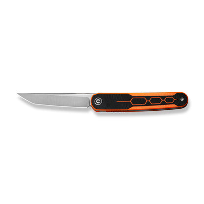 CIVIVI Knives™ Kwaiq Liner Lock C23015-2 Orange & Black G10 Nitro-V Stainless Steel Pocket Knife