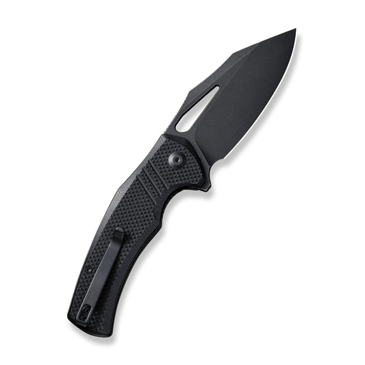 CIVIVI Knives™ Bulltusk Liner Lock C23017-1 Black G10 14C28N Stainless Steel Pocket Knife