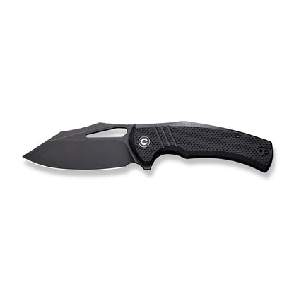 CIVIVI Knives™ Bulltusk Liner Lock C23017-1 Black G10 14C28N Stainless Steel Pocket Knife