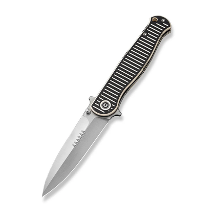 CIVIVI Knives™ RS71 Liner Lock C23025-1 Ivory & Black G10 Nitro-V Stainless Steel Pocket Knife