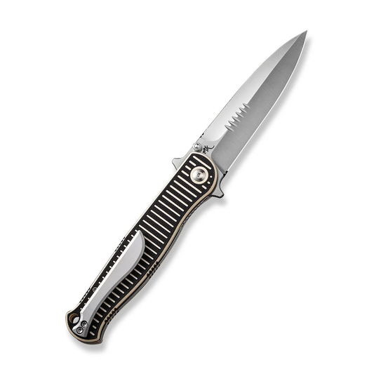 CIVIVI Knives™ RS71 Liner Lock C23025-1 Ivory & Black G10 Nitro-V Stainless Steel Pocket Knife