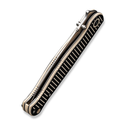 CIVIVI Knives™ RS71 Liner Lock C23025-1 Ivory & Black G10 Nitro-V Stainless Steel Pocket Knife