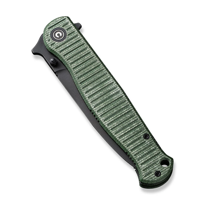CIVIVI Knives™ RS71 Liner Lock C23025-3 Green Micarta Nitro-V Stainless Steel Pocket Knife
